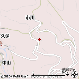 愛知県新城市市川峯11周辺の地図
