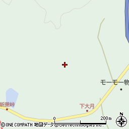 広島県庄原市口和町大月674周辺の地図