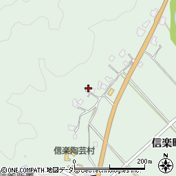 滋賀県甲賀市信楽町牧1436周辺の地図