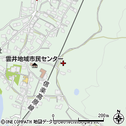 滋賀県甲賀市信楽町牧73周辺の地図