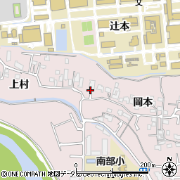 京都府宇治市五ケ庄岡本53周辺の地図