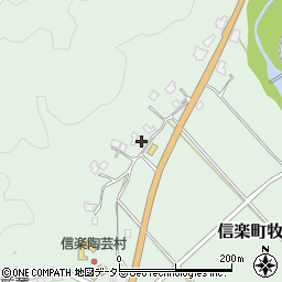 滋賀県甲賀市信楽町牧1434周辺の地図