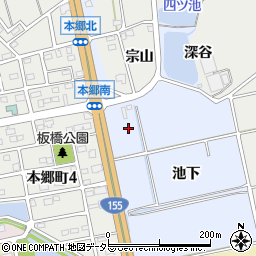 愛知県常滑市榎戸（井口川）周辺の地図
