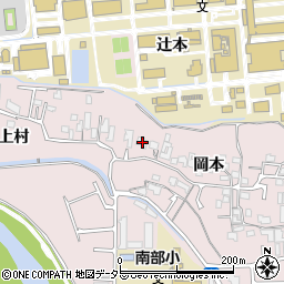 京都府宇治市五ケ庄岡本47周辺の地図