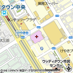 ガスト三田ウッディタウン店周辺の地図