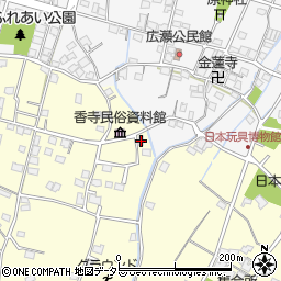 兵庫県姫路市香寺町中仁野335-6周辺の地図