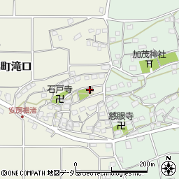 西横渚集会所周辺の地図