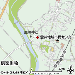 滋賀県甲賀市信楽町牧565周辺の地図
