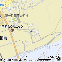 兵庫県三田市福島92周辺の地図