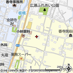 兵庫県姫路市香寺町中仁野270-1周辺の地図