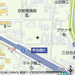 京都府宇治市槇島町十一周辺の地図