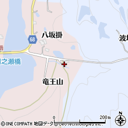 兵庫県宝塚市波豆（竜王山）周辺の地図