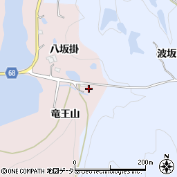 兵庫県宝塚市波豆竜王山2周辺の地図