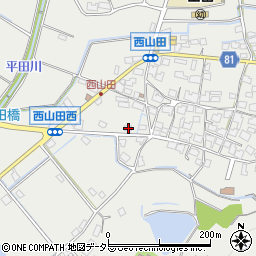 兵庫県姫路市山田町西山田200周辺の地図