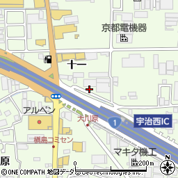 新日本熱学株式会社宇治事業所周辺の地図