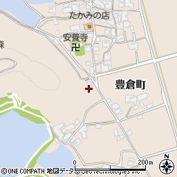 兵庫県加西市豊倉町736周辺の地図