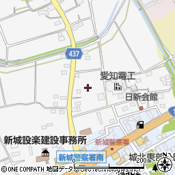 愛知県新城市片山堂ノ前周辺の地図