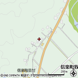 滋賀県甲賀市信楽町牧1432周辺の地図