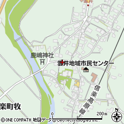 滋賀県甲賀市信楽町牧568周辺の地図