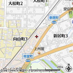 愛知県半田市祢宜町31周辺の地図