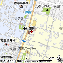 兵庫県姫路市香寺町中仁野274周辺の地図
