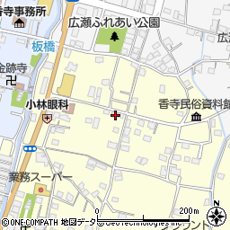 兵庫県姫路市香寺町中仁野293-5周辺の地図