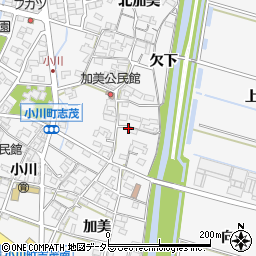 愛知県安城市小川町南加美60周辺の地図