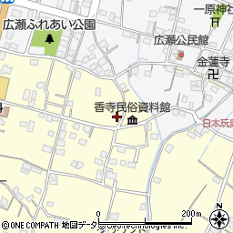 兵庫県姫路市香寺町中仁野327-3周辺の地図