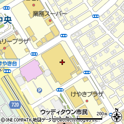 マクドナルドイオン三田ウッディタウン店周辺の地図