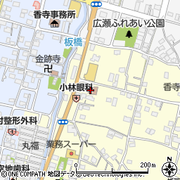 ほおずき姫路・香寺周辺の地図