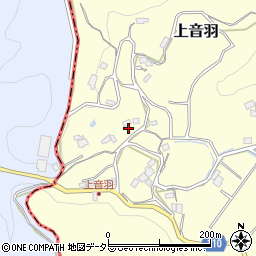 大阪府茨木市上音羽195周辺の地図
