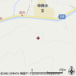 岡山県高梁市中井町西方4436周辺の地図