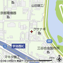 京都府宇治市槇島町十一11-7周辺の地図