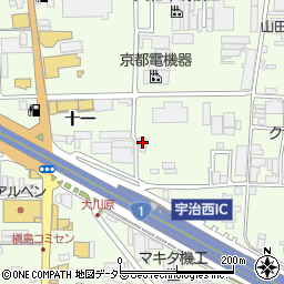 京都府宇治市槇島町十一126-69周辺の地図