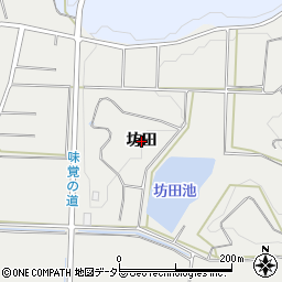 愛知県常滑市金山（坊田）周辺の地図