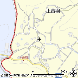 大阪府茨木市上音羽201周辺の地図