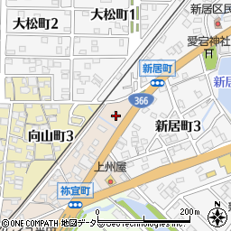 愛知県半田市祢宜町39周辺の地図