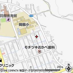 静岡県藤枝市岡部町内谷978-1周辺の地図