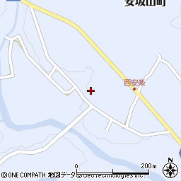 三重県亀山市安坂山町448周辺の地図