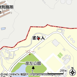 愛知県額田郡幸田町坂崎雀ケ入周辺の地図