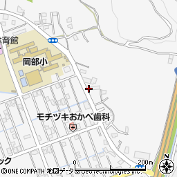 静岡県藤枝市岡部町内谷979-3周辺の地図