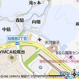 朝日新聞サービスアンカー日生中央周辺の地図