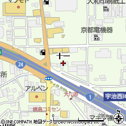 京都府宇治市槇島町十一39周辺の地図