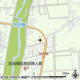 兵庫県姫路市林田町口佐見190周辺の地図