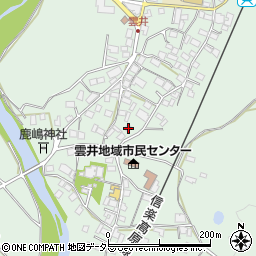 滋賀県甲賀市信楽町牧661周辺の地図