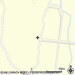 広島県庄原市口和町湯木1102周辺の地図