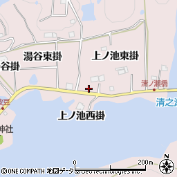 兵庫県宝塚市波豆上ノ池西掛周辺の地図
