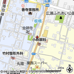 兵庫県姫路市香寺町中仁野266-5周辺の地図