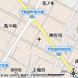 愛知県岡崎市下和田町神宮司59-6周辺の地図