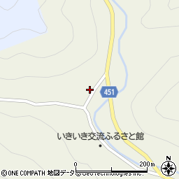 兵庫県赤穂郡上郡町岩木丙399-1周辺の地図